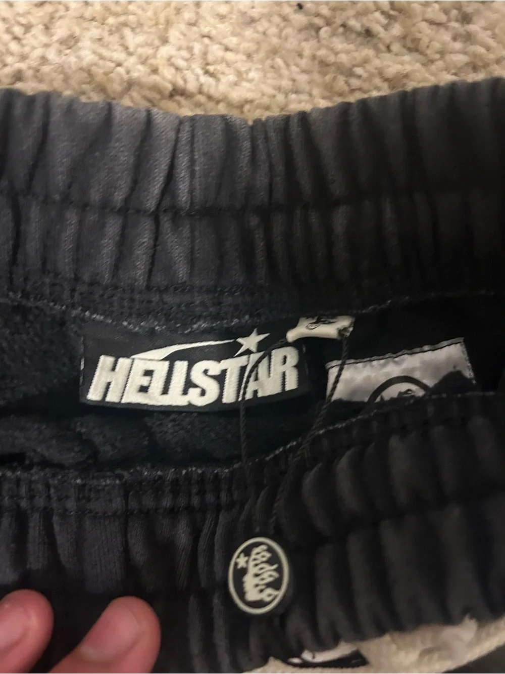 Hellstar Men’s Athletic Shorts in Black
